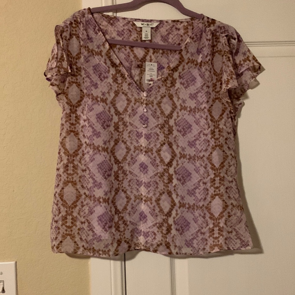 NWT White House Black Market Top-Size M